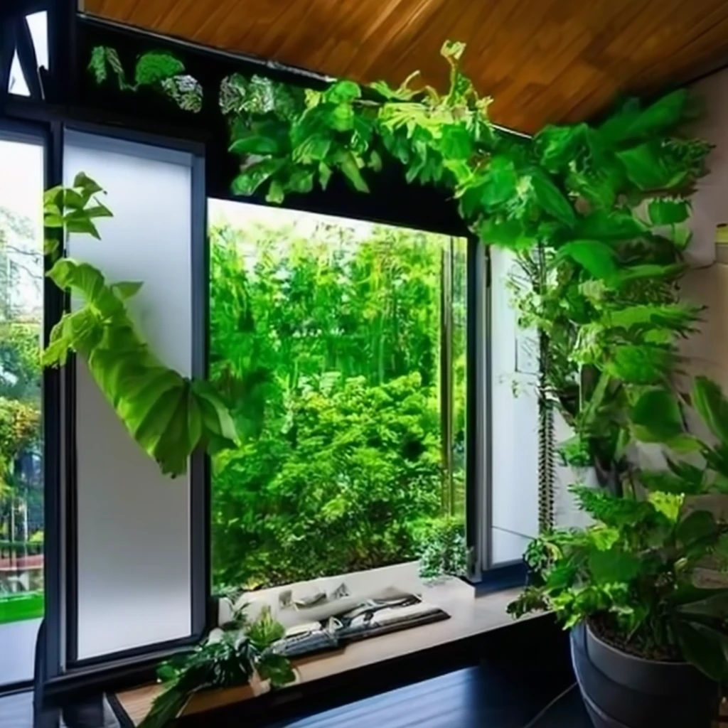 a_modern_house_with_open_windows_and_vibrant_green_plants
